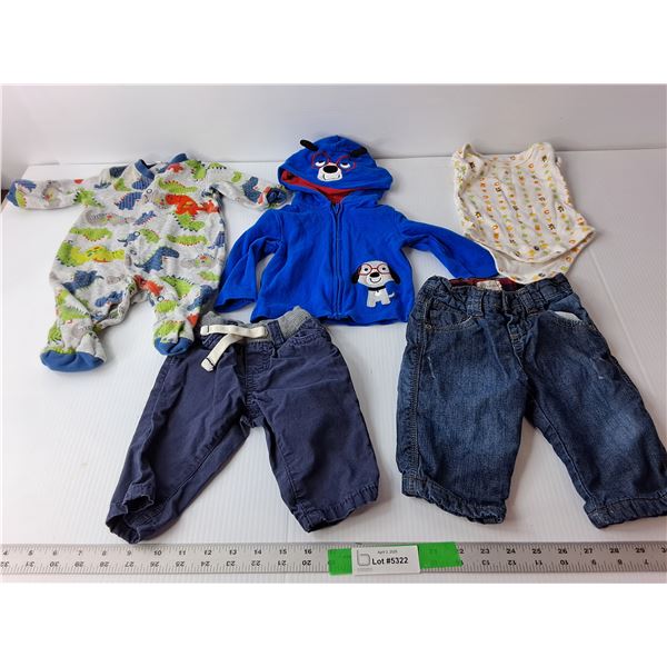 Boy's Baby/Toddler Clothing Lot