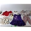 Image 1 : Girl's Baby/Toddler Clothing Lot- Baby's First Christmas, Misc.