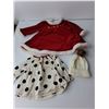 Image 3 : Girl's Baby/Toddler Clothing Lot- Baby's First Christmas, Misc.
