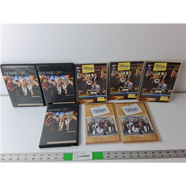 The Office DVDs & Gossip Girl Season One