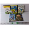 Image 1 : (5) Kids DVDs- Tiny Toon Adventures, Wildlife Safaris, Misc.