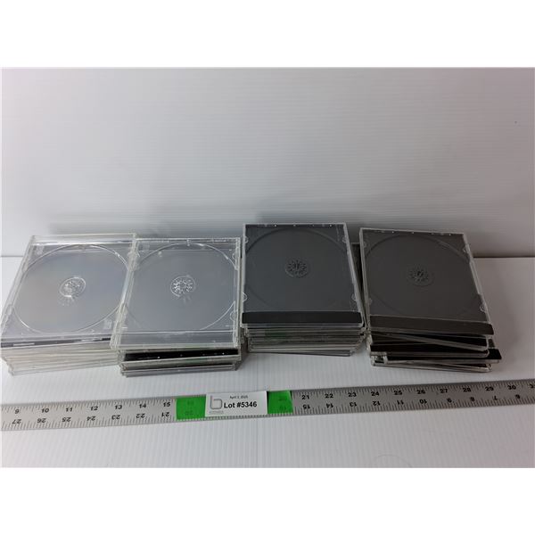 (32) Empty CD/DVD Cases