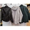 Image 2 : (3) Women's Jackets- L, S/36, XL