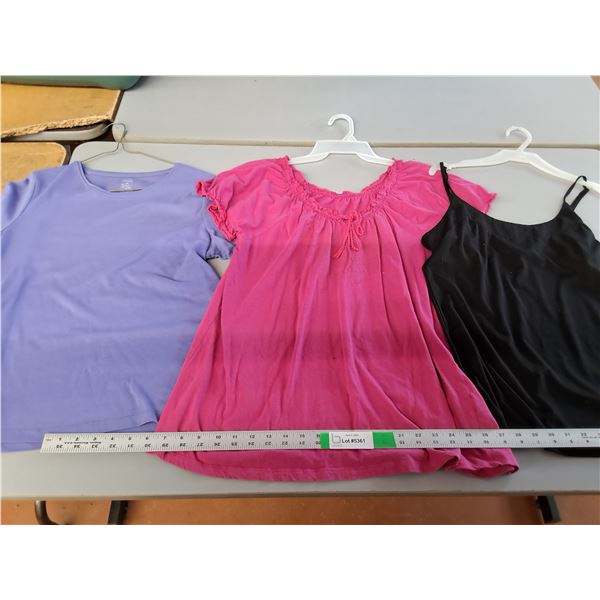 (3) Women's Summer Tops- George, Other- L