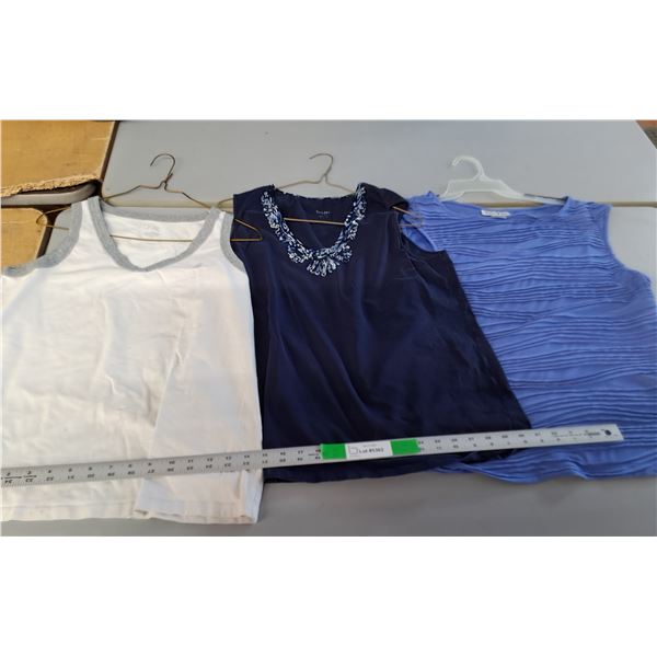 (3) Women's Tanktops-L/XL