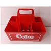 Image 2 : Vintage Plastic Coca-Cola Tray, Doll & Molson Canadian Glass Bottle