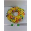 Image 1 : Easter themed Wreath, 13'' Diameter