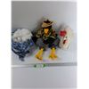 Image 1 : Stuffed Crow, Rooster & Easter Basket Decoration
