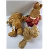 Image 2 : (3) Stuffed Animals, Tallest Is 12'' Tall