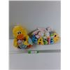 Image 1 : (2) Easter Themed Items, Stuffed Chicken, Wall Decor