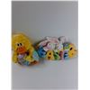 Image 2 : (2) Easter Themed Items, Stuffed Chicken, Wall Decor