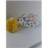 Image 3 : (2) Easter Themed Items, Stuffed Chicken, Wall Decor