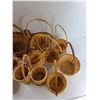 Image 2 : (12) Various Sized Wicker Baskets