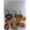Image 2 : (11) various Sized Wicker Baskets