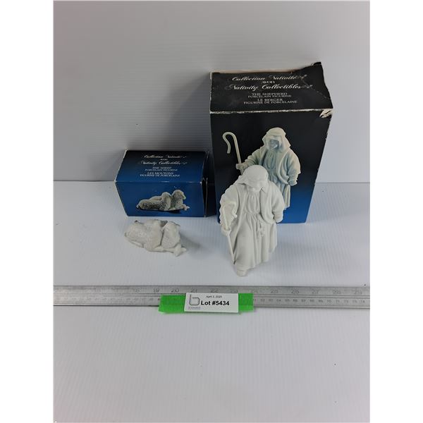 (2) Avon Nativity Collectible Figurines, w/ Boxes