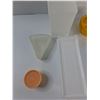 Image 2 : 5) Various Tupperware Continers w/ Lids