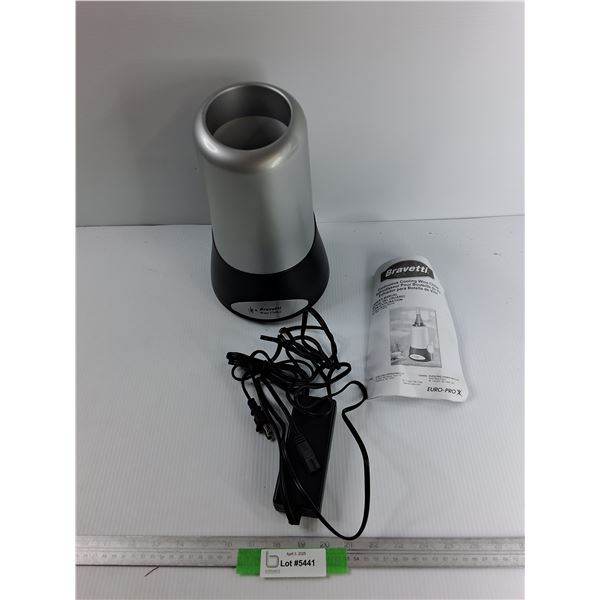 Bravetti Continuous Cooling Wine Chiller- Powers On