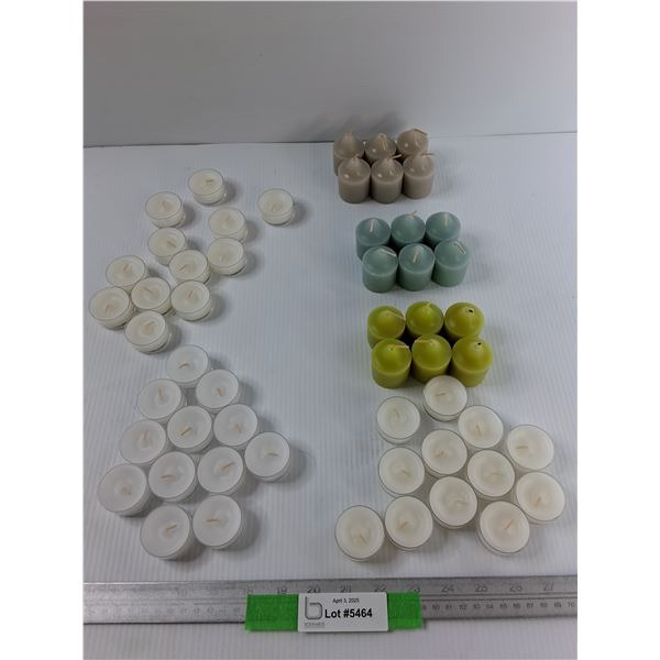 Lot Of Various Scented Candles