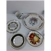 Image 2 : Various Anniversary Themed Dishes, (5) Plates, (2) Cups