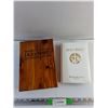 Image 1 : Remembrance Edition Holy Bible with Wooden Book Case
