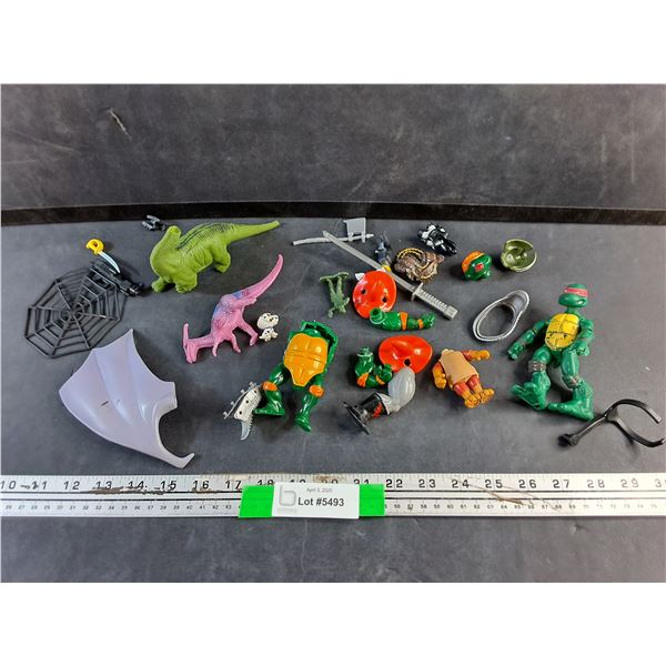 Ninja Turtles, Dinosaurs and Misc Toys