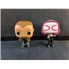 Image 2 : DC Suicide Squad and Marvel Avengers Spider Gwen Vinyl Figurines