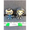 Image 1 : Games Overwatch Reaper and Teen Titans Go Robin as Nightwing Vinyl Figurines