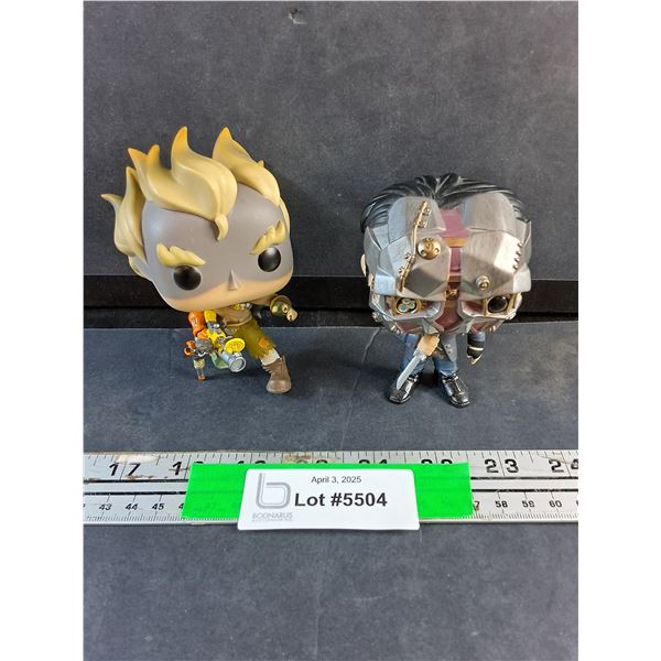 Dishonored 2 Corvo with Mask and Overwatch Junkrat Vinyl Records