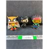 Image 1 : Big Hero 6 Wasabi No Ginger, DC Super Heroes Hawkgirl and Dishonored 2 Emily Vinyl Figurines