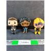 Image 1 : Big Hero 6 Go Go Tomago, Preacher Tulip & Jesse Custes Vinyl Figurines
