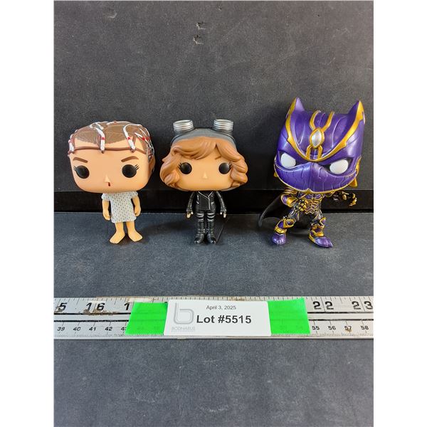 Gotham Selina Kyle, Stranger Things Eleven and Black Panther Vinyl Figurines