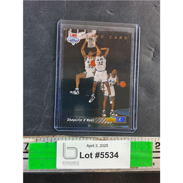 Shaquille O Neal Rookie Basketball Trading Card - Cannot Authenticate