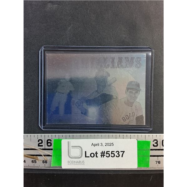 Ted Williams Rookie Holographic Trading Card - Cannot Authenticate