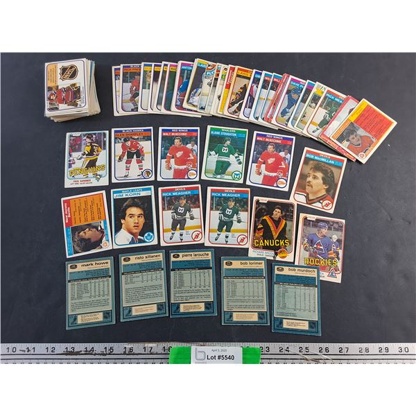 Various Trading Hockey Cards - Cannot Authenticate