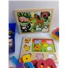 Image 4 : Children's Puzzle Board, Bath Boat Toy, Foam Alphabet and Misc