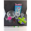 Image 1 : Plastic Bowl, Cups, Plastic Water Cup, Puppy Training Pad and Misc