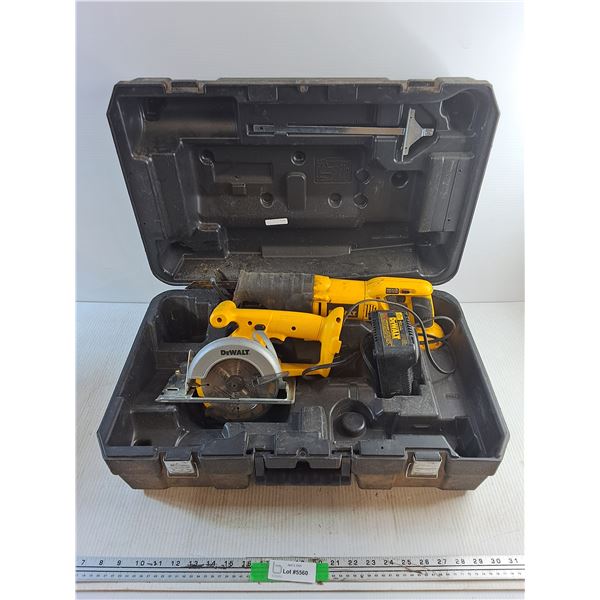 DeWalt Cordless Circular Saw, Reciprocating Saw and Battery Charger