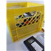 Image 5 : Milk Crate and Various VHS Cassettes