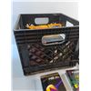 Image 5 : Milk Crate and Various VHS Cassettes