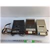 Image 1 : (3) Vintage Cassette Recorders