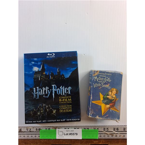 Harry Potter Complete 8 Film Collection and The Smashing Pumpkins Cassette