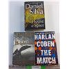 Image 1 : (3) Various Books by Daniel Silva, Colum McCann and Harlan Coben