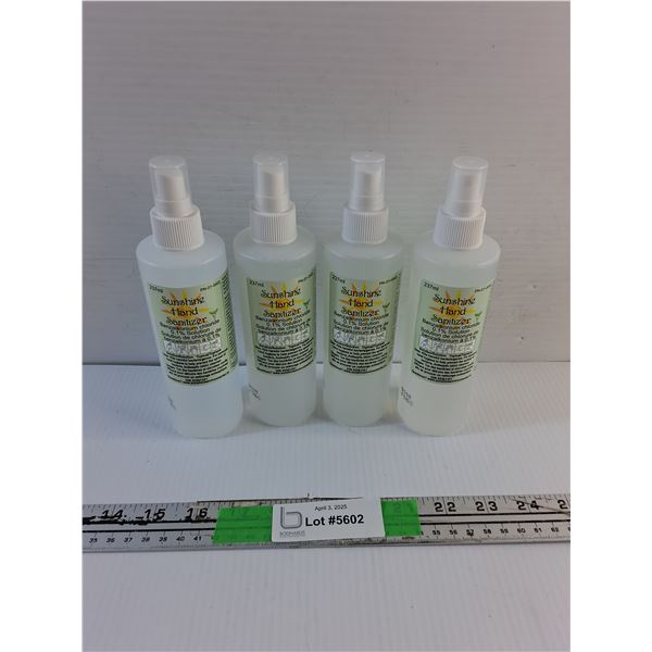 (4) Sunshine Hand Sanitizer Sprays