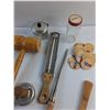 Image 3 : Dough Roller, Salt & Pepper Shakers, Deep Frying Thermometer, Sharpening Rod and Misc