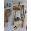 Image 6 : Dough Roller, Salt & Pepper Shakers, Deep Frying Thermometer, Sharpening Rod and Misc