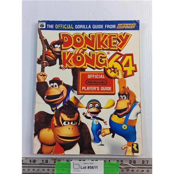 Official Nintendo Donkey Kong 64 Players Guide
