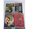 Image 1 : Pokemon Magazines, Xbox Cheat Guide Cover and Alpha Team Guide