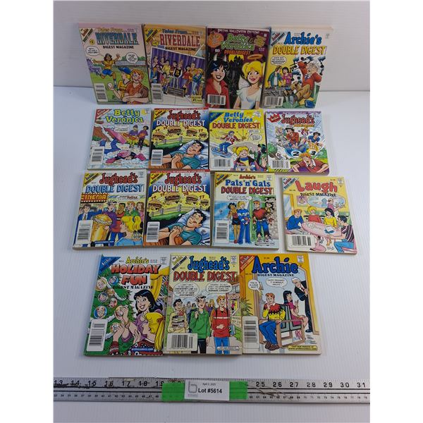 (15) Various Digest Magazines - Jugheads, Riverdale and Betty & Veronica