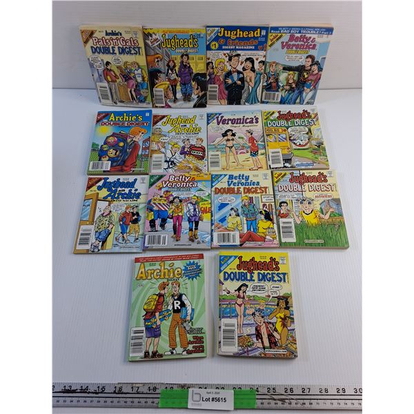 (14) Various Digest Magazines - Jugheads, Archie and Betty & Veronica