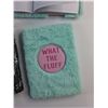 Image 4 : (2) Furry Notebooks and Litter Catcher Mat